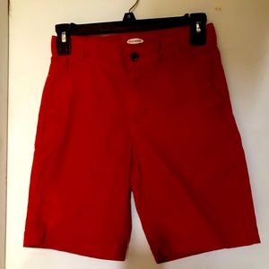 Red Old Navy shorts 10 size